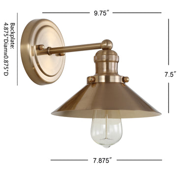 July Metal Shade Sconce
